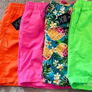 Vibrant men’s swim shorts